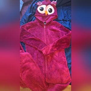 Rue21 Red Owl Pajama Onesie